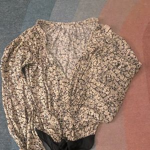 Free people bodysuit blouse